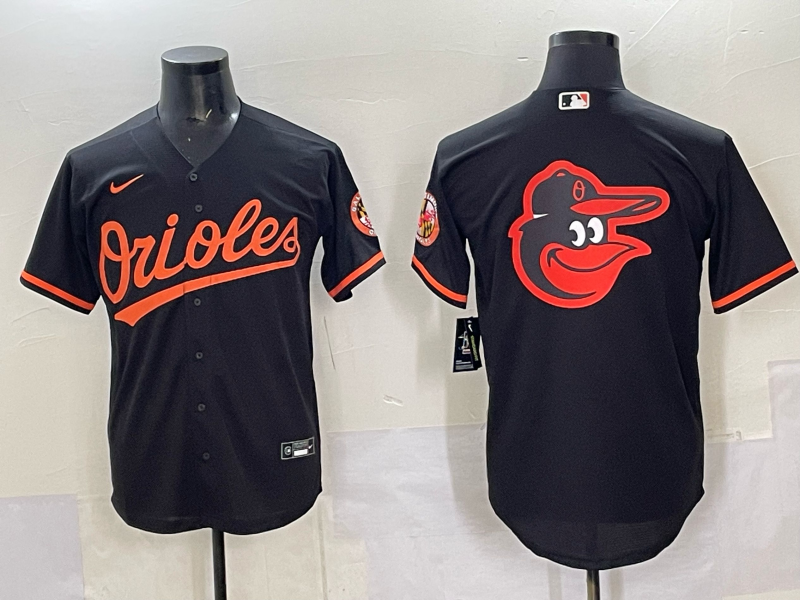 Men 2025 Baltimore Orioles Blank black Nike MLB Jersey style 034